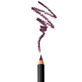 lipliner swatches, what does that deep plum lip liner look like on, sample of Deep Plum lip liner from Bona Chic Cosmetics, dark lip liners, sexy lip liners, lip liners that enhance