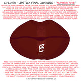 how to create an Ombre lip look, Ombre Lips and lip liners, illustration and directions for creating an Ombre effect